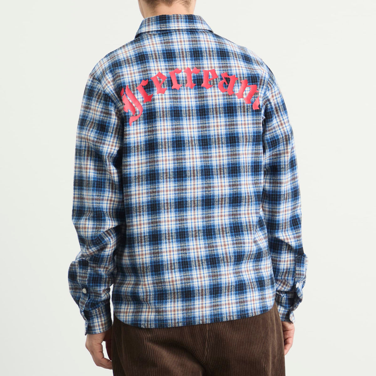 ICECREAM Mascot Check Shirt