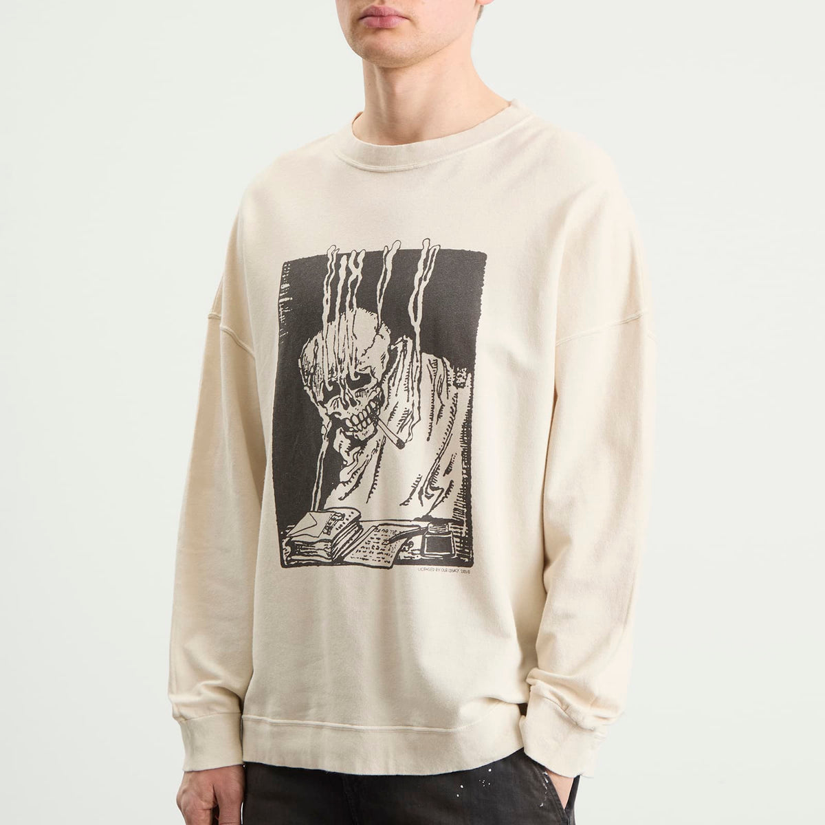Our Legacy Angry Fan Mail Slack Sweatshirt