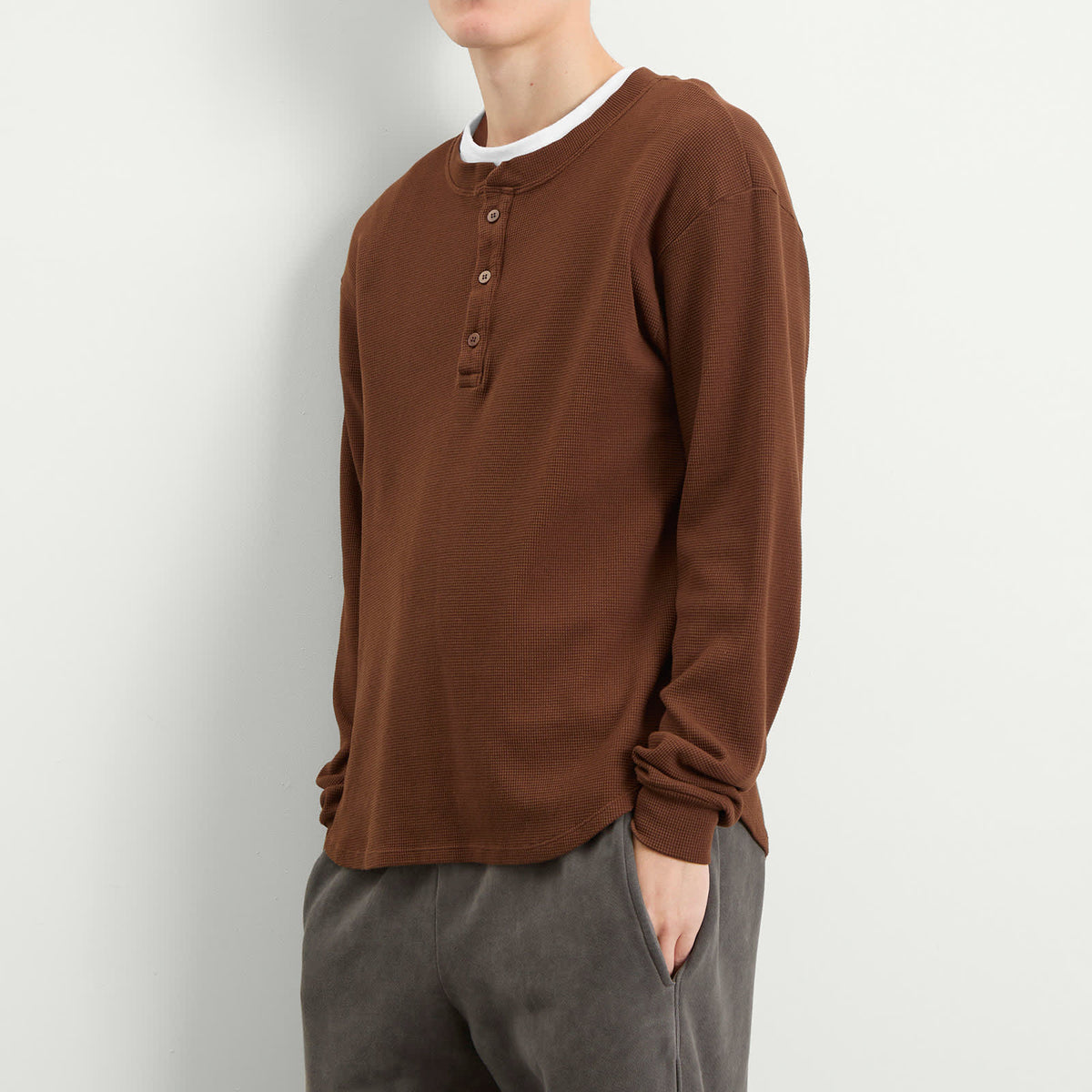 Les Tien Thermal Baseball Henley