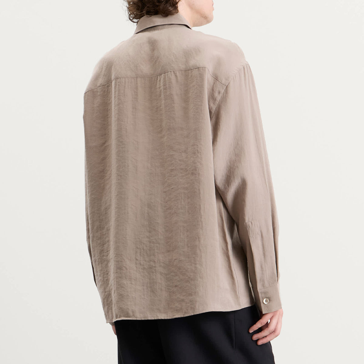Studio Nicholson Emper Oversized Patch Pocket Shirt