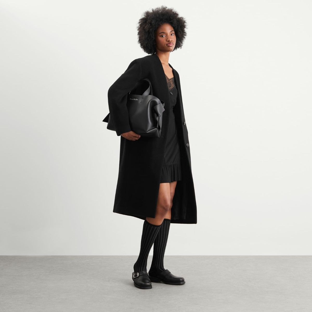 Isabel Marant Florane Long Wool Coat