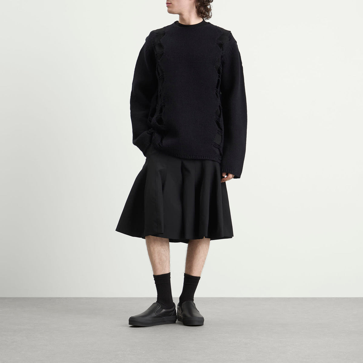 Comme des Garçons Homme Plus Lily-Yarn Long Sleeve Jersey