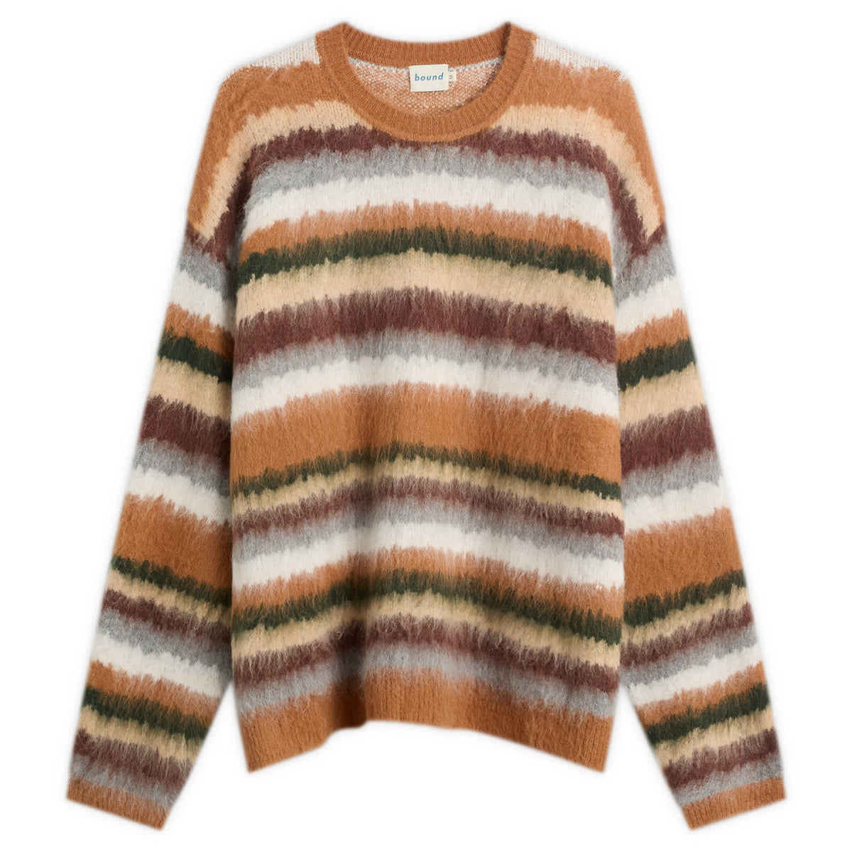 Bound Alpaca Brushed Stripe Jumper