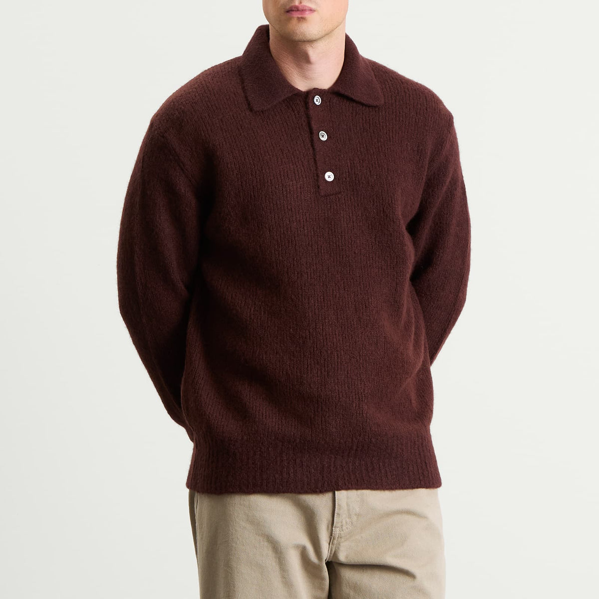 Norse Projects Rasmus Relaxed Brushed Polo