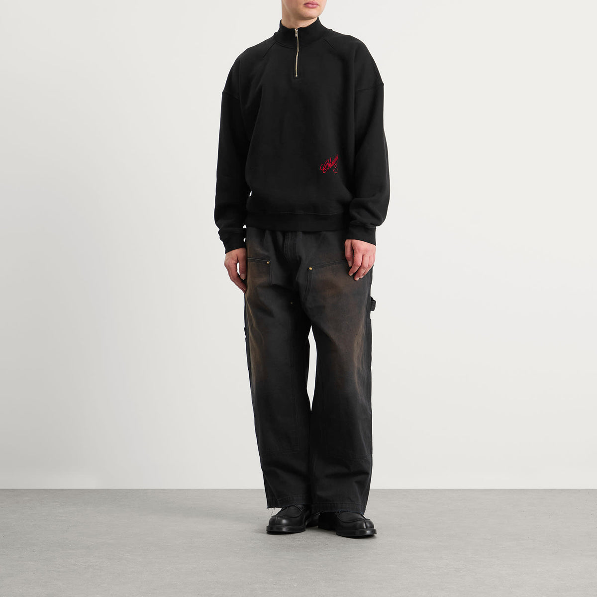 Willy Chavarria Bravo Quarter Zip