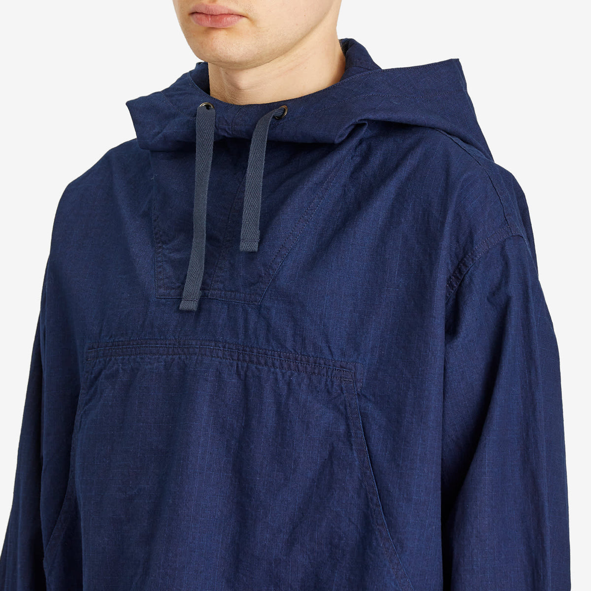 Beams Plus MIL Indigo Rip Stop Smock