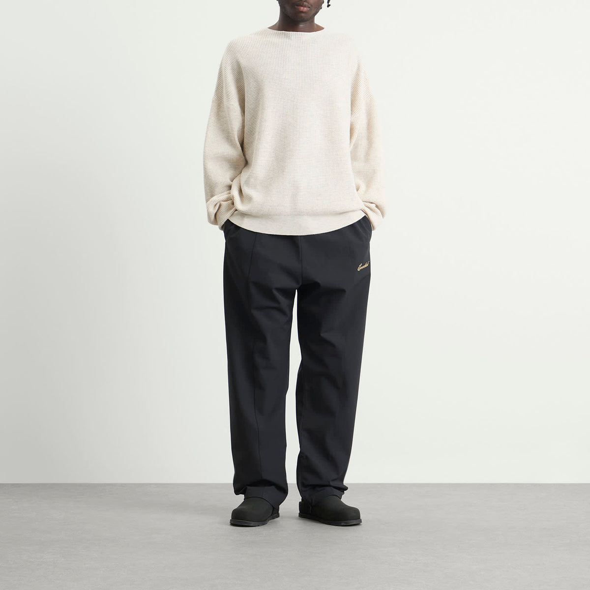 Fear of God ESSENTIALS Signature Waffle 90s Crew Neck Sweats