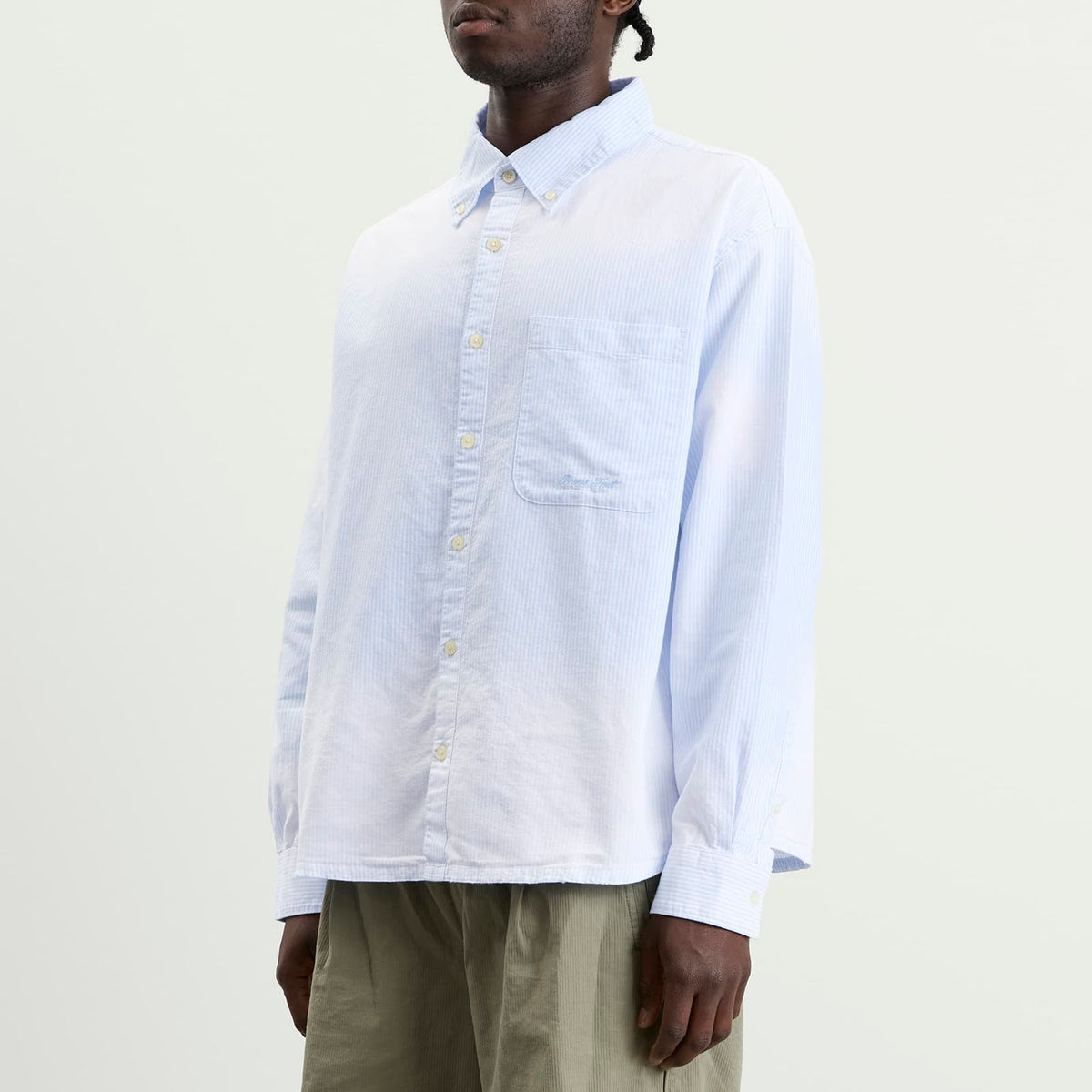 Bram's Fruit Distressed Oxford Shirt