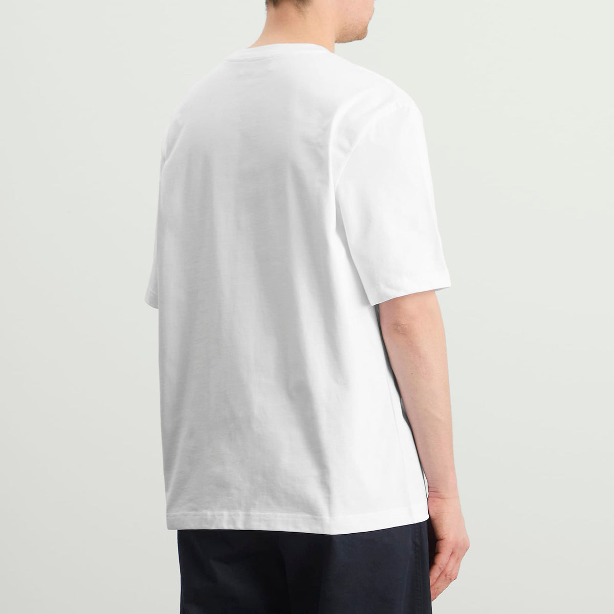 Studio Nicholson Lay Branded Boxy Fit T-Shirt
