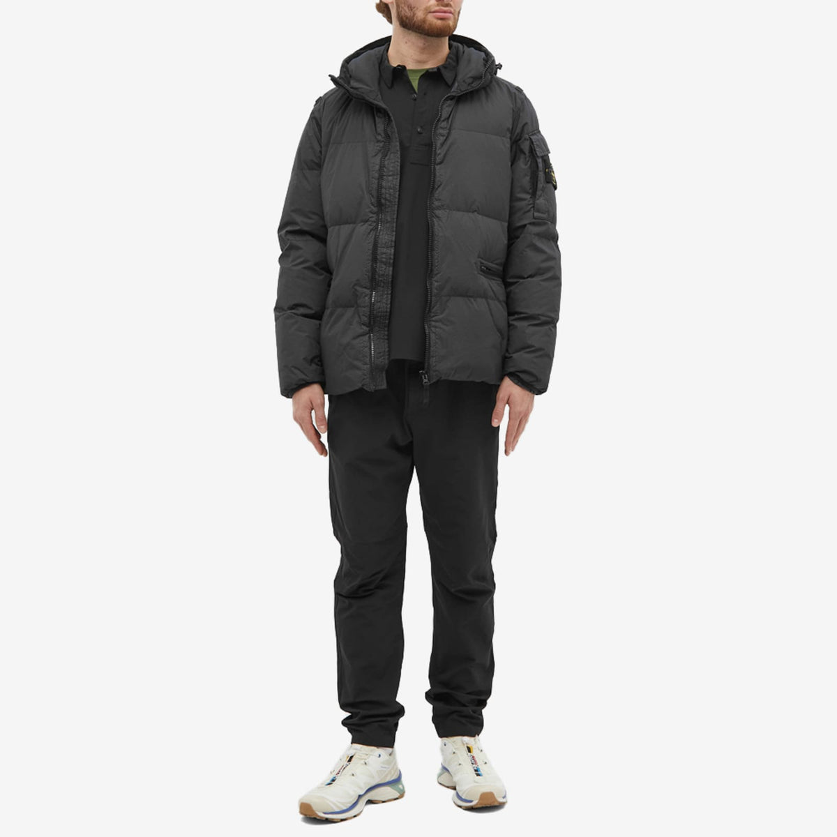 Stone Island Crinkle Reps Down Jacket