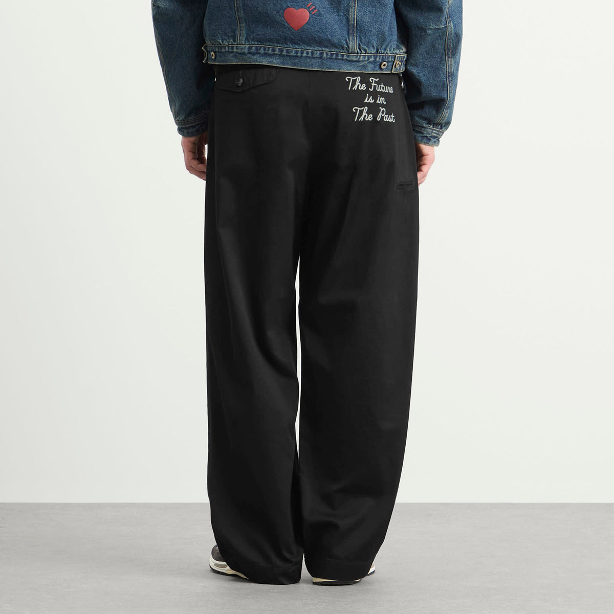 Human Made Double Pleated Wide Chino Pants