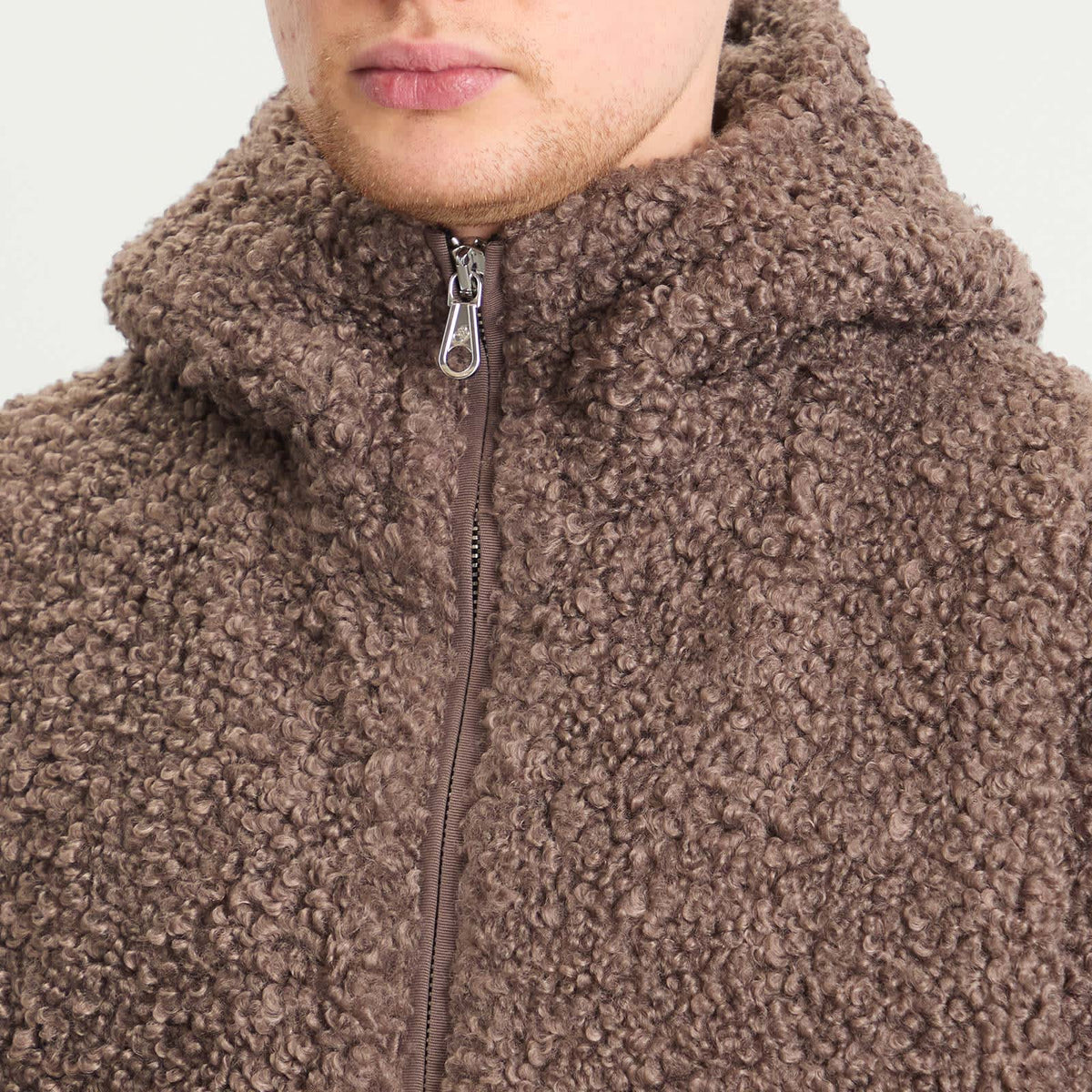 Cole Buxton High Pile Zip Through