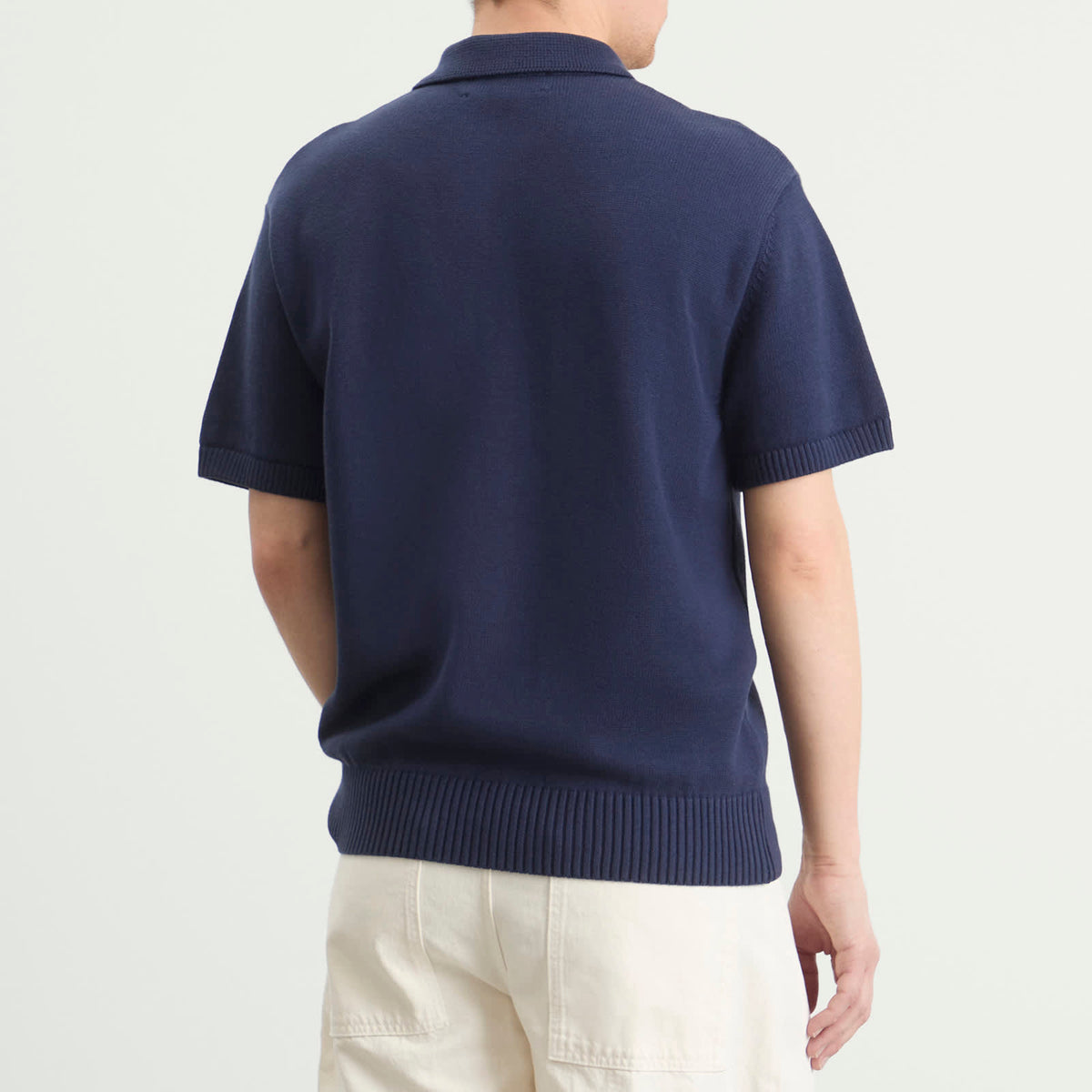 Palmes Cotton Knit Polo