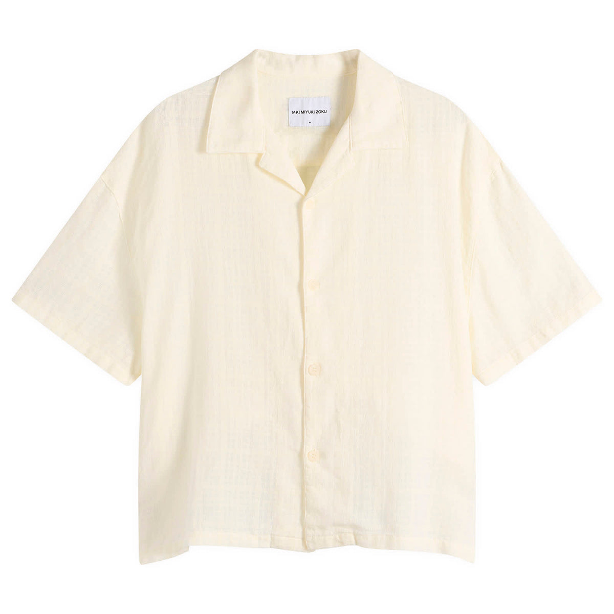 MKI Loose Weave Check Vacation Shirt