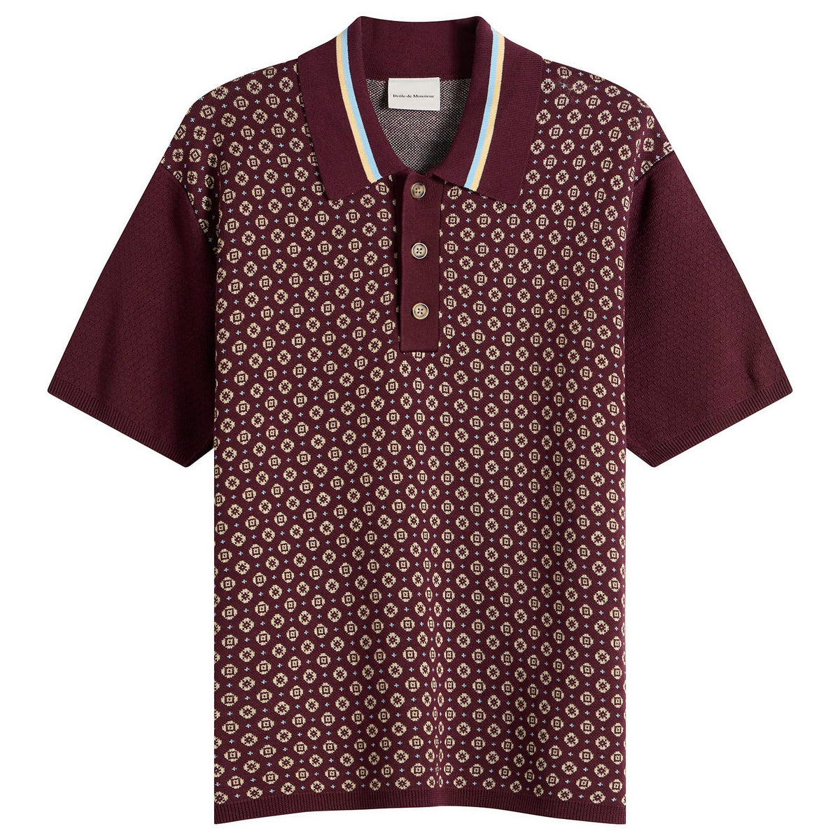 Drôle de Monsieur Jacquard Polo Shirt