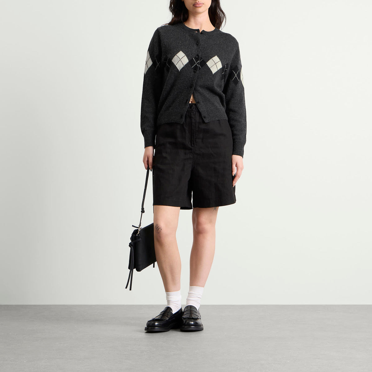 Nothing Written Heritage Argyle Knit Cardigan