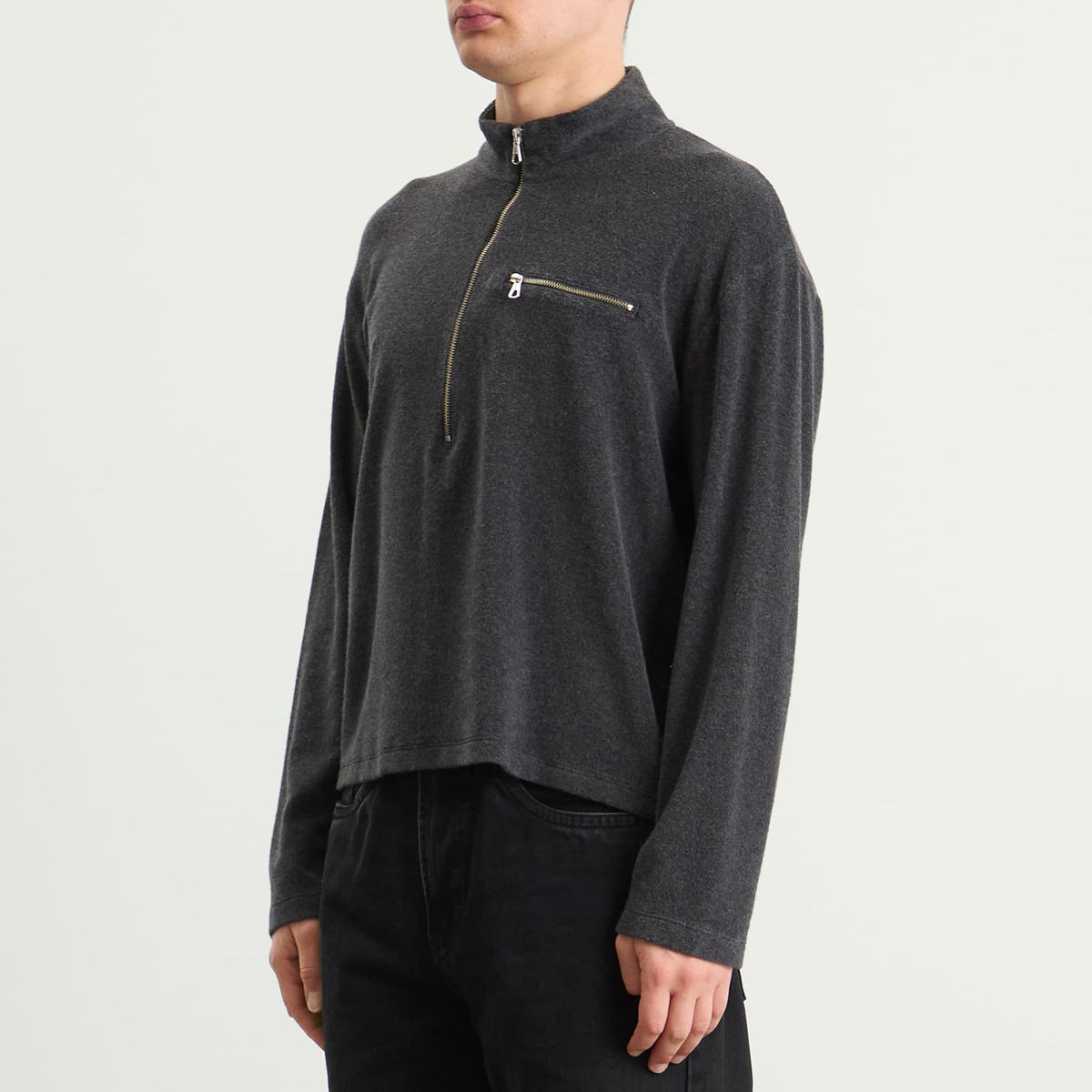 MKI Towelling Quarter Zip