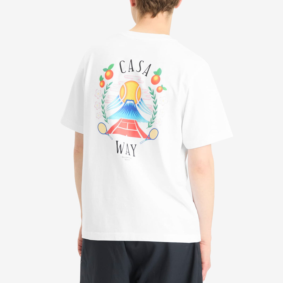 Casablanca Casa Way Mountain Printed T-Shirt