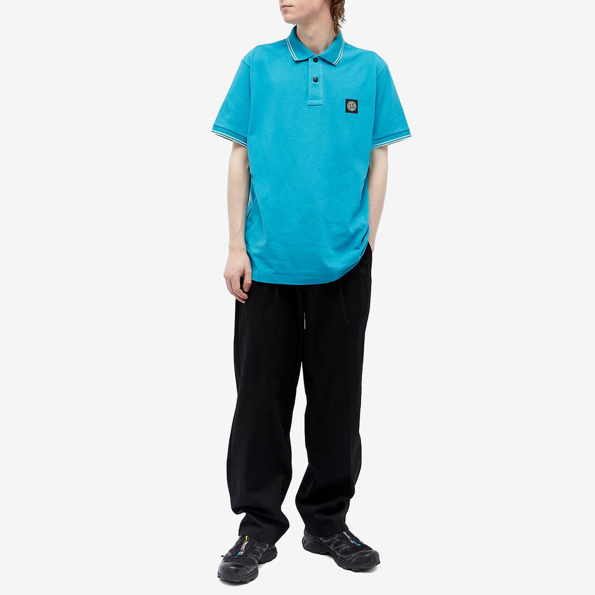Stone Island Patch Polo