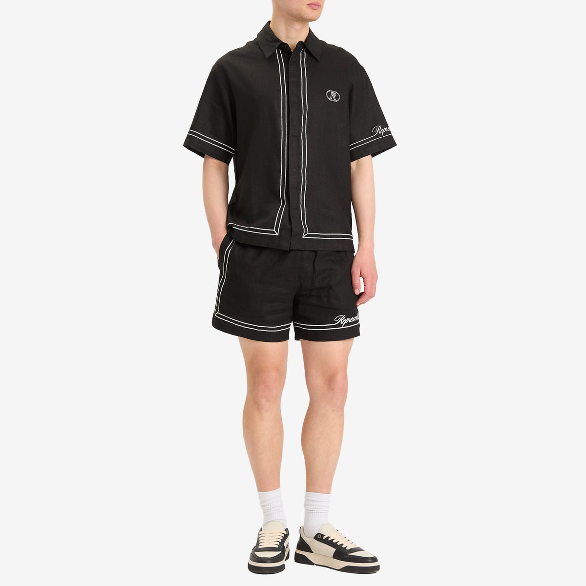 Represent Border Vacation Short