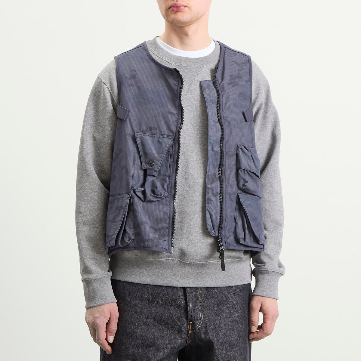 Stone Island Faded Camo Ripstop-TC Utility Vest