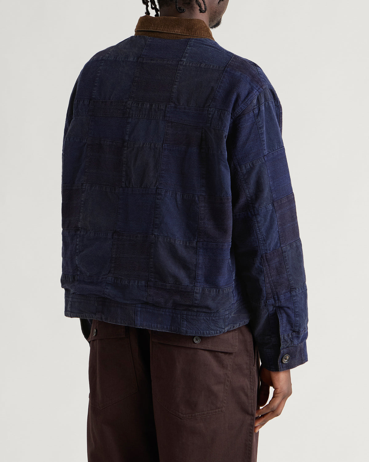 Café Mountain Patchwork Workers Jacket
