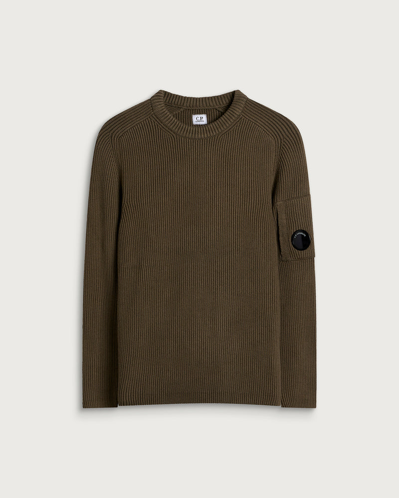 C.P. Company Full Rib Lens Jumper
