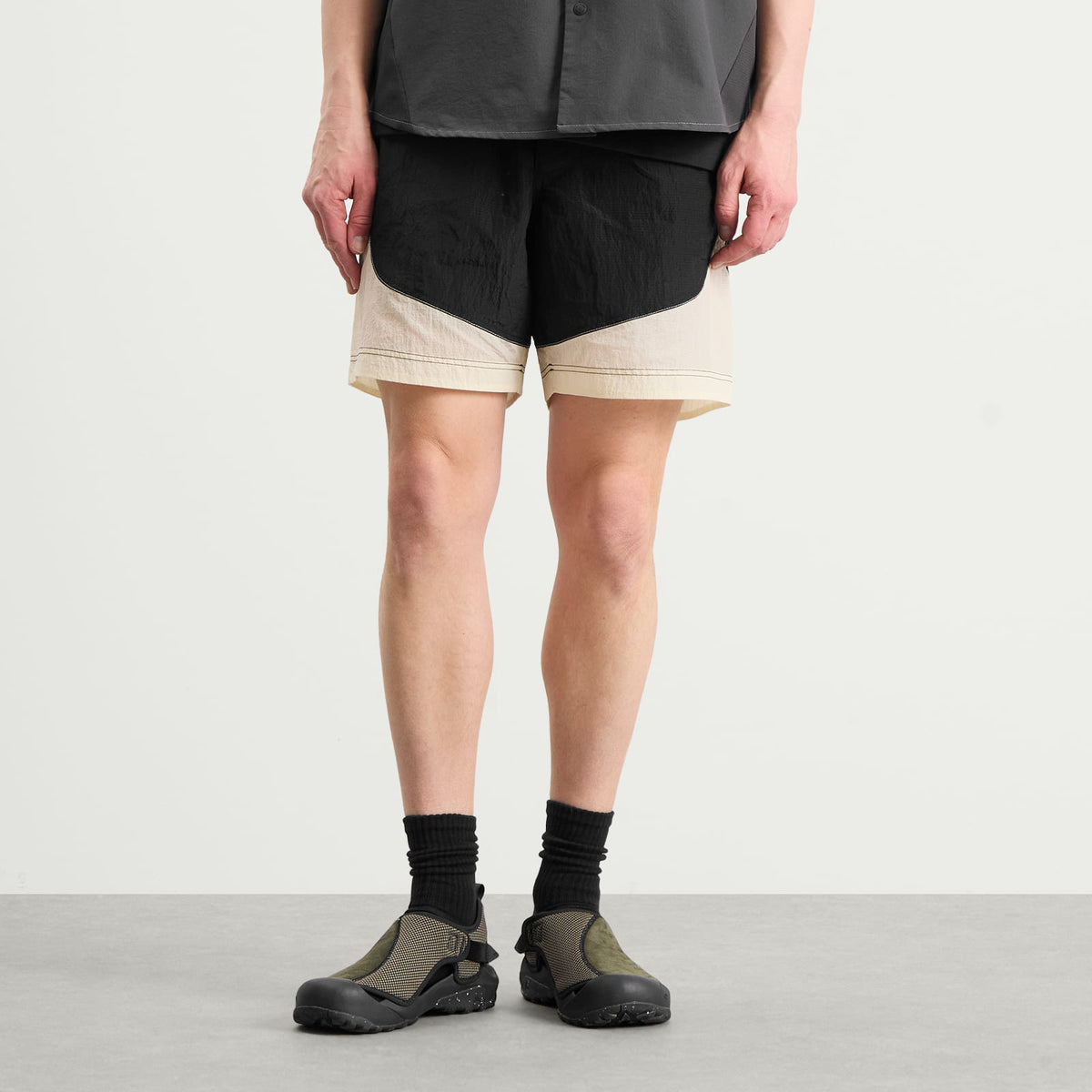 and wander x ROA Ripstop Wind Shorts