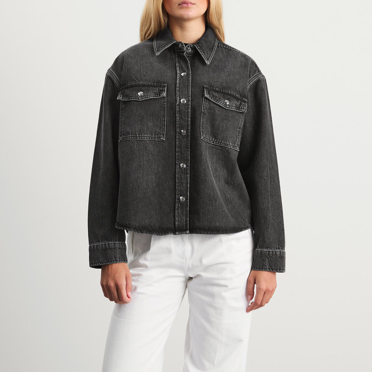 Anine Bing Paxton Denim Shirt