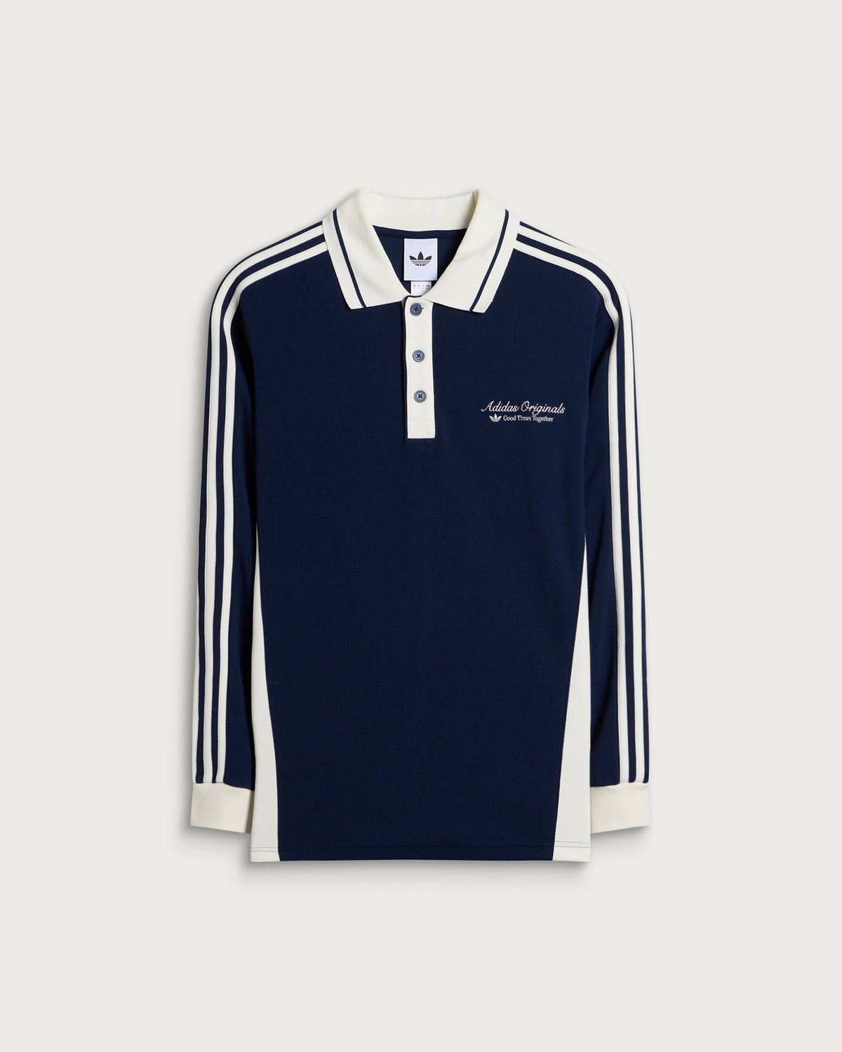 adidas Long Sleeved Polo Shirt