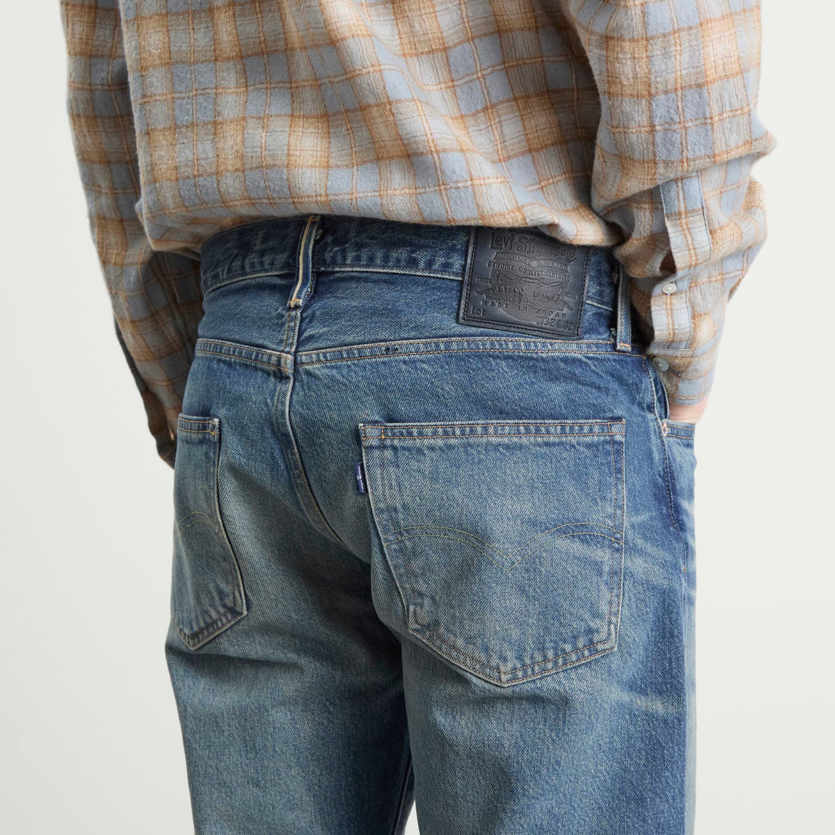 Levi's Bue Tab Made in Japan Anchor Relaxed Jeans