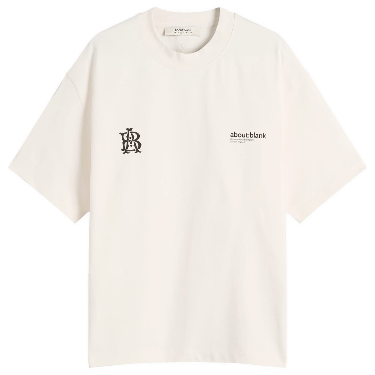 about:blank Dual Logo T-Shirt