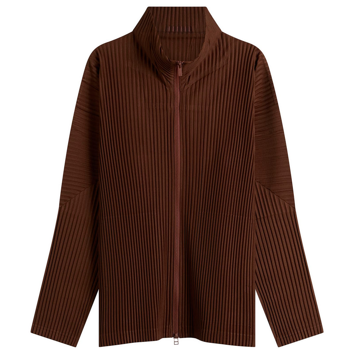 Homme Plissé Issey Miyake Pleat Zip Up Cardigan