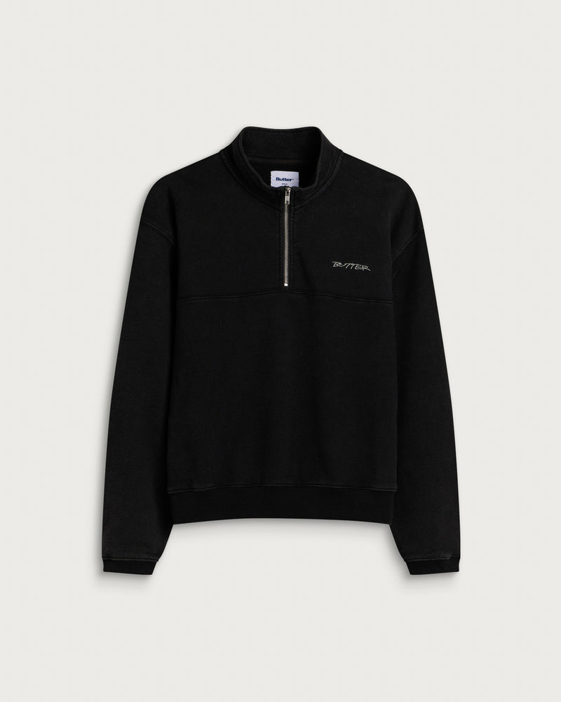 Butter Goods Panel 1/4 Zip Sweatshirt