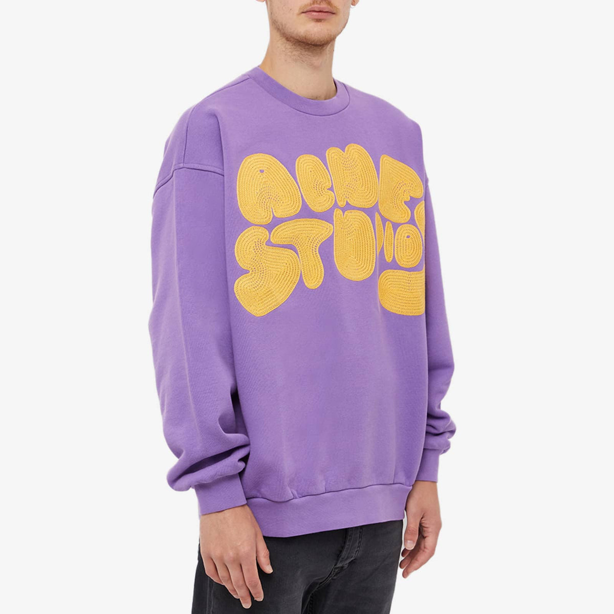 Acne Studios Fyre Bubble Logo Crew Sweat