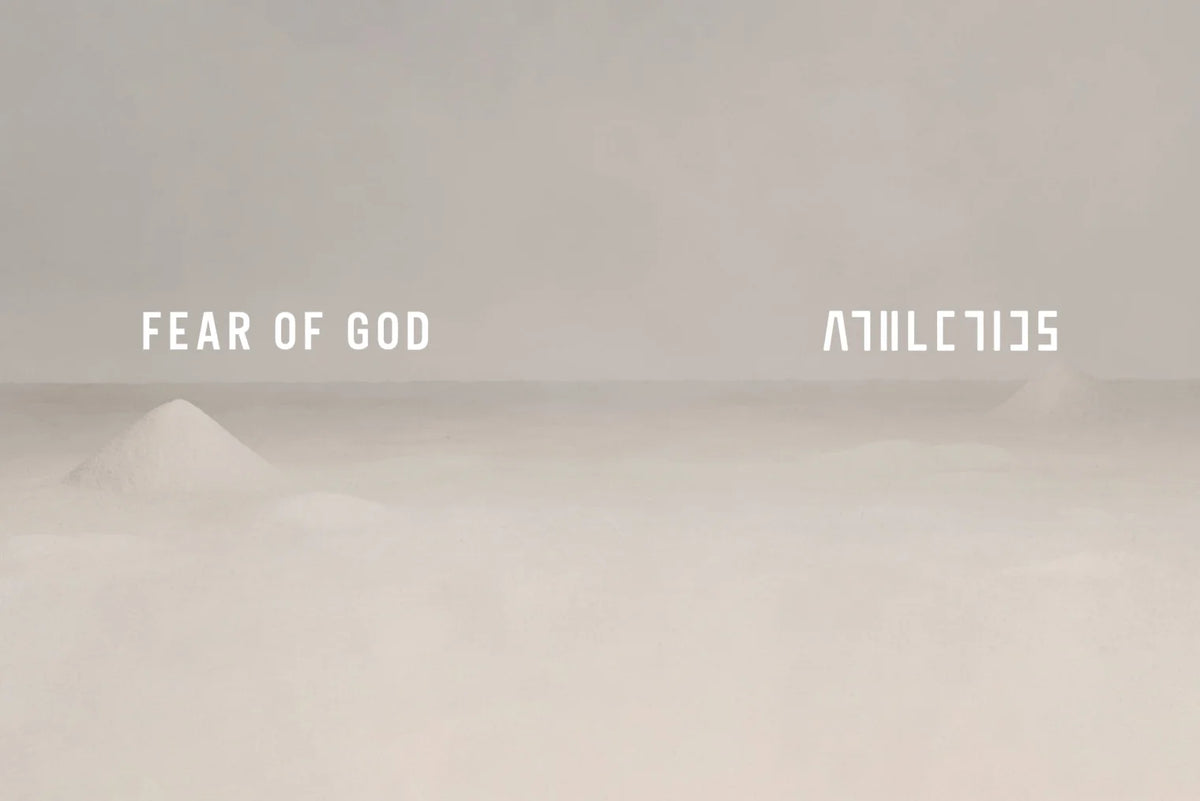 Poster advertising Fear of God Athletics