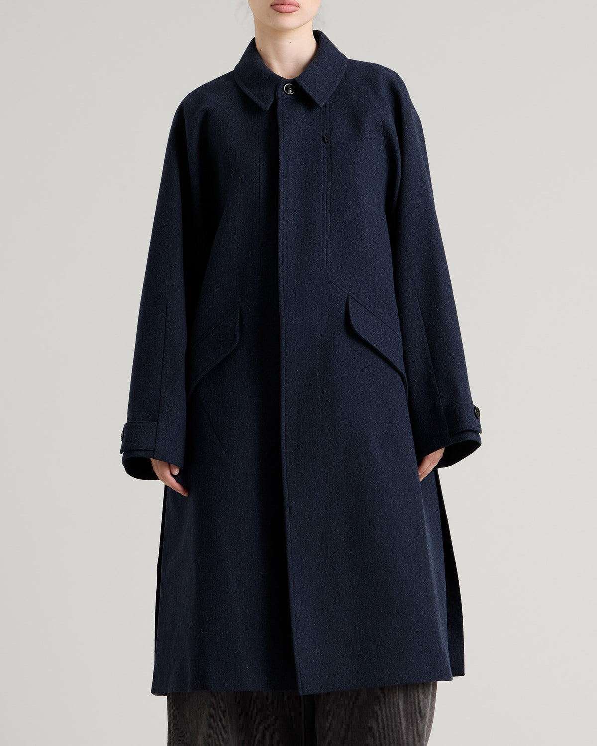 YMC Tyrell Wool Trench Coat - END. Exclusive