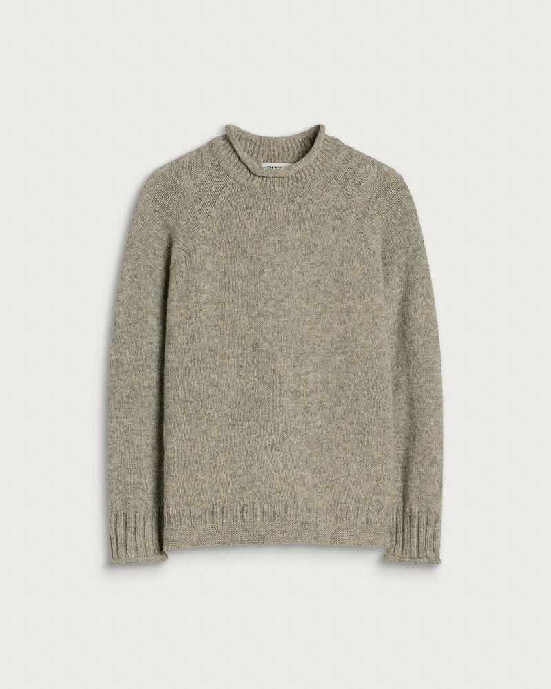 PITTARI Seti Heritage Lambswool Roll Collar Jumper