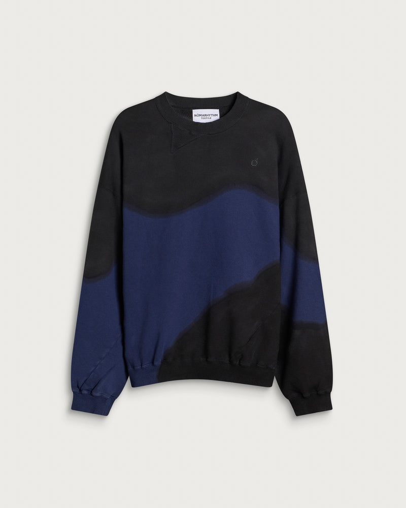NOMARHYTHM TEXTILE Hand Dye Twist Sweatshirt