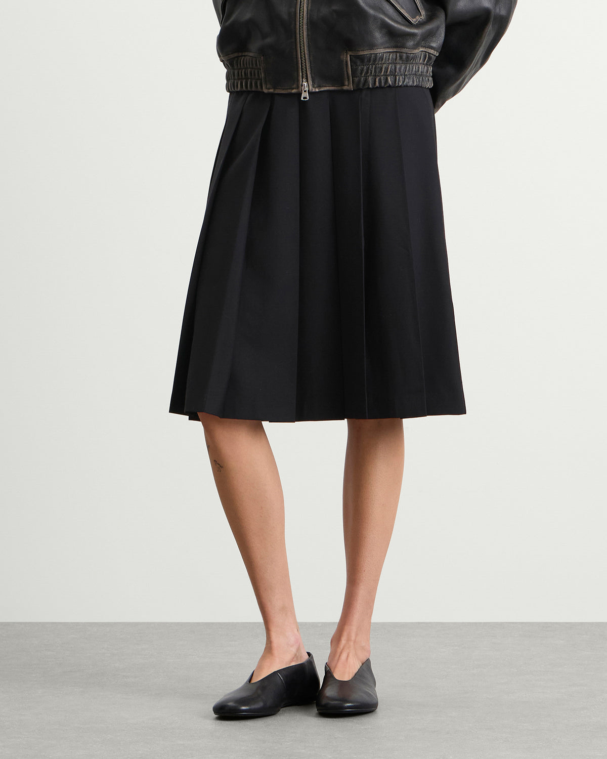 Dunst Pleats Long Skirt