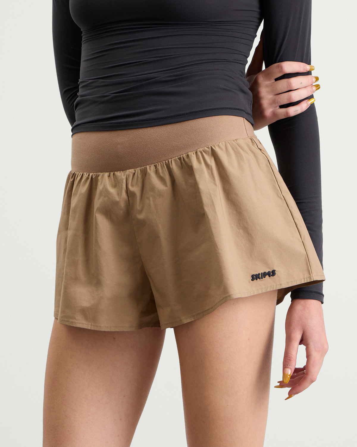 SKIMS Woven Cotton Shorts
