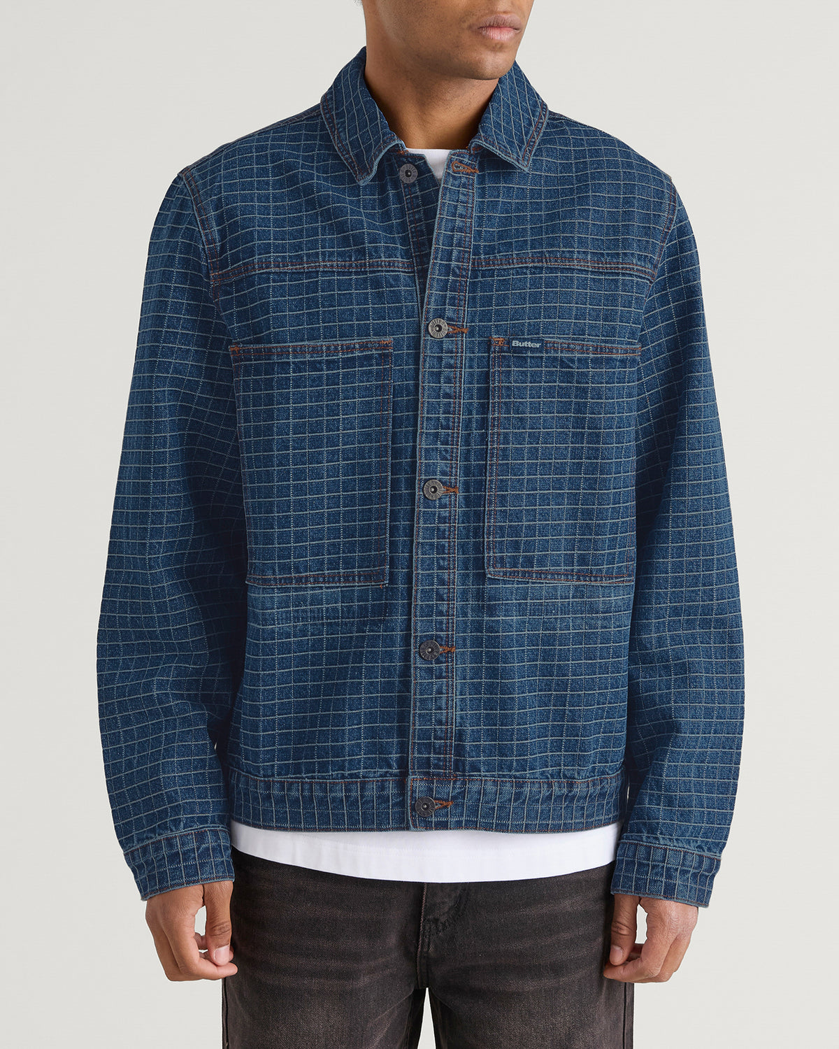 Butter Goods Grid Denim Jacket