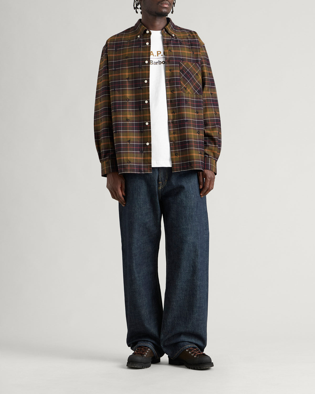 Barbour x A.P.C. Monogram Tartan Shirt