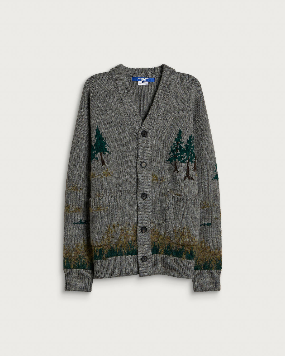 Junya Watanabe MAN Wool Intarsia Cardigan