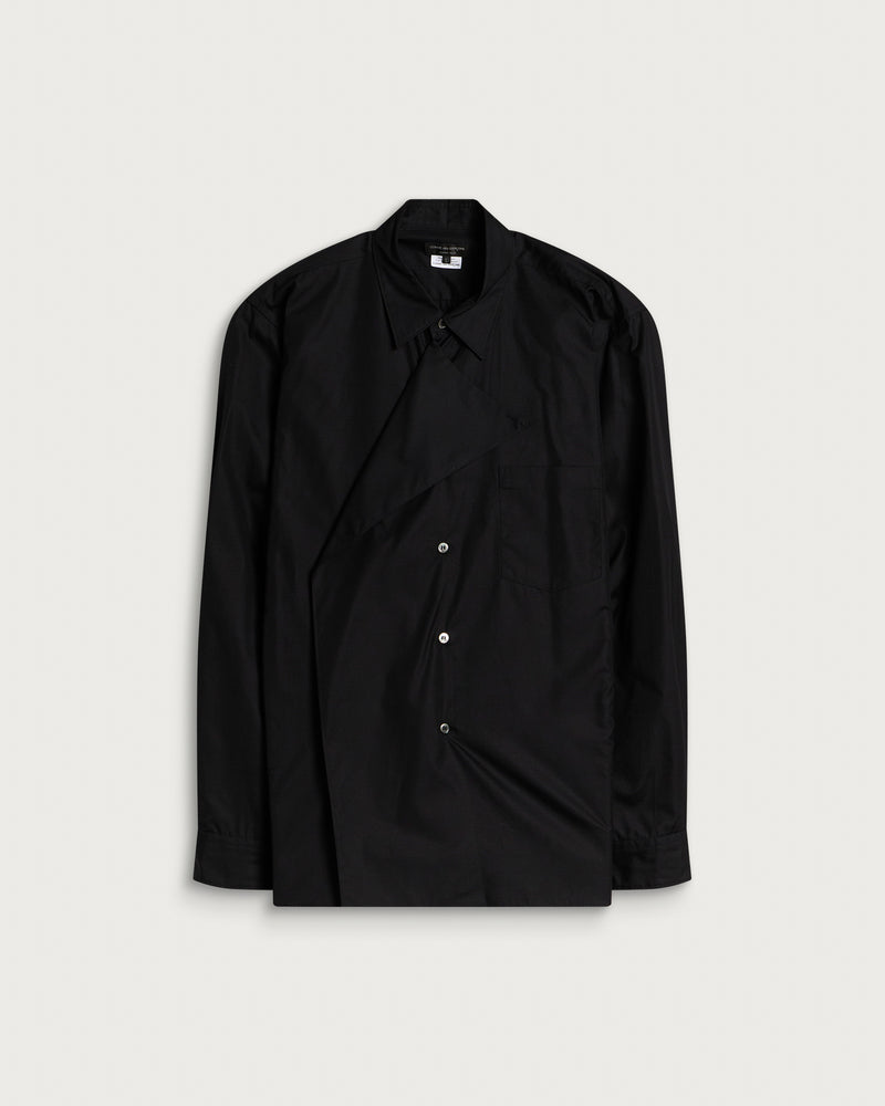 Comme des Garçons Homme Plus Cotton Shirt with Overlay