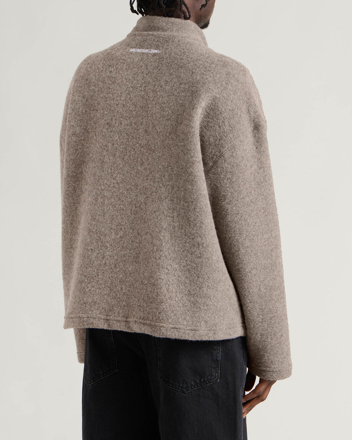 MKI Pressed Wool Track Jacket