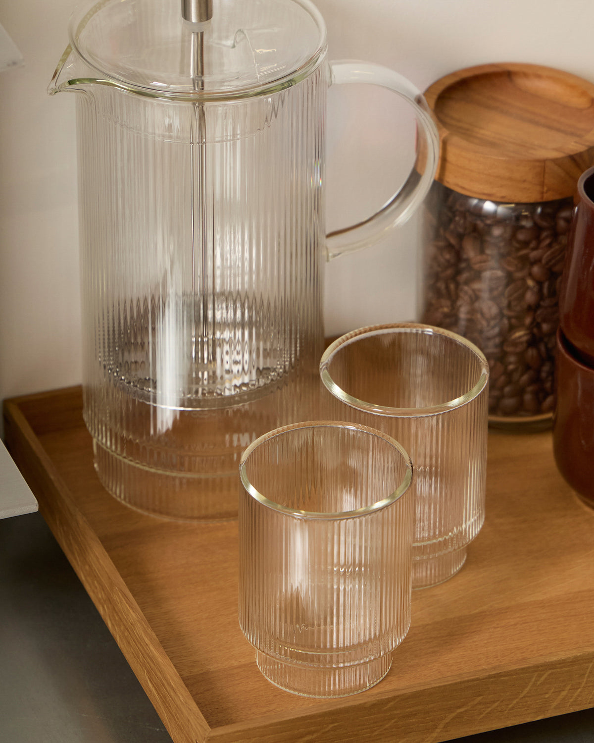 ferm LIVING Ripple Thermal Glasses - Set of 2