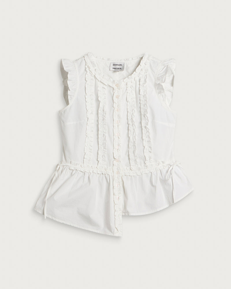 Damson Madder Leighton Ruffle Blouse