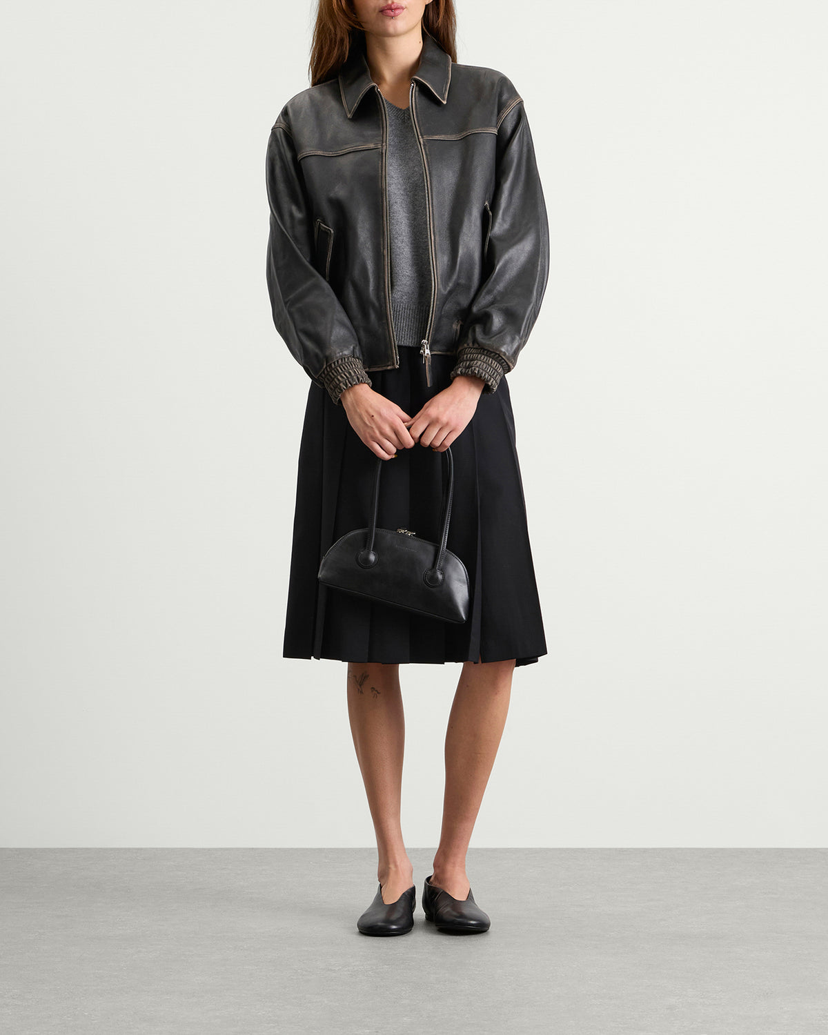 Dunst Pleats Long Skirt