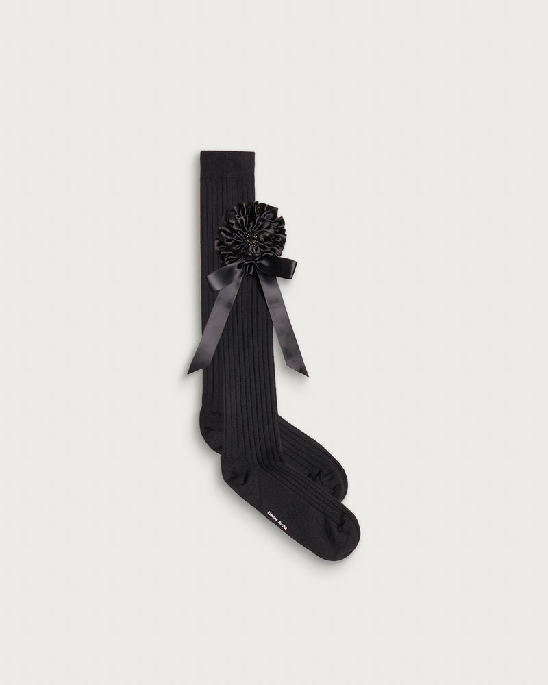 Simone Rocha Merino Silk Knee Socks